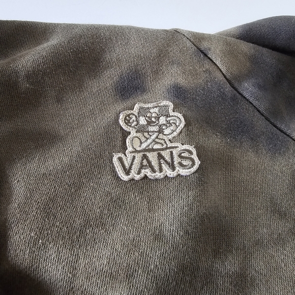 Vans Camo hoodie women's crop boxy medium skater surf - Picture 4 of 6